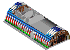 拱形屋頂結(jié)構(gòu)詳解及其多場景應(yīng)用優(yōu)勢拱形屋頂安裝過程